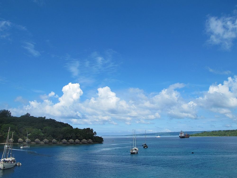 Il porto di Port Vila, Port Vila, Efate