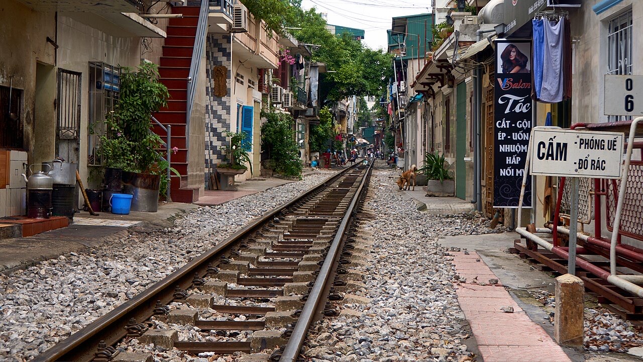 Train Street, Near Hanoi Station